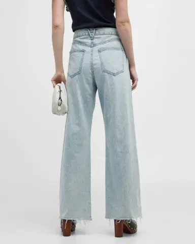 Veronica Beard Taylor Wide-Leg Jeans | Thumbnail 3