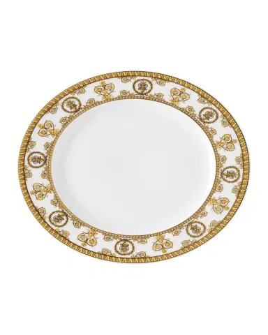 Versace I Love Baroque Bianco Salad Plate | Thumbnail 2
