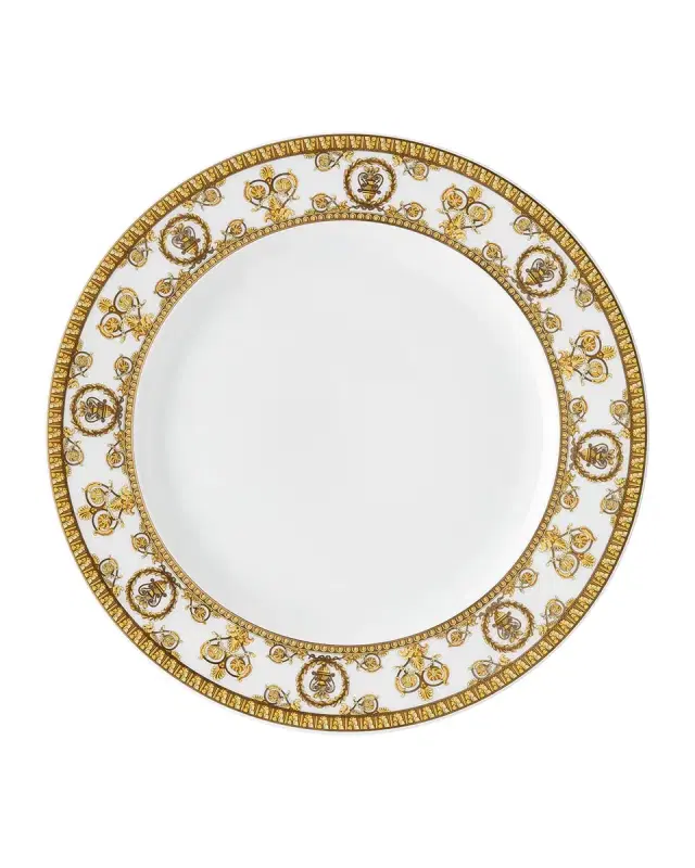 Versace I Love Baroque Bianco Salad Plate