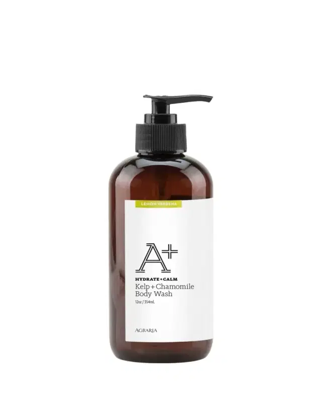 Agraria Lemon Verbena A+ Kelp + Chamomile Body Wash, 12 oz./ 354 mL