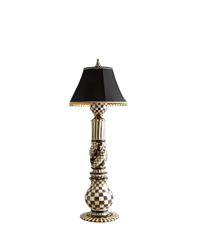 MacKenzie-Childs Courtly Check Floor Lamp