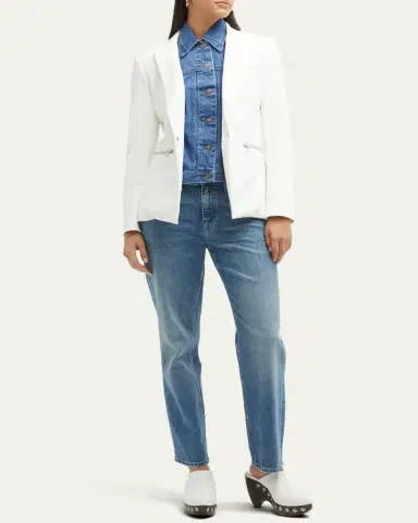 Veronica Beard Slate Denim Dickey | Thumbnail 2 Veronica Beard Slate Denim Dickey | Thumbnail 2
