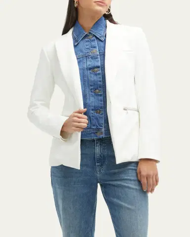 Veronica Beard Slate Denim Dickey | Thumbnail 4 Veronica Beard Slate Denim Dickey | Thumbnail 4