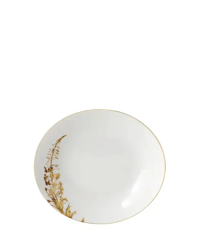 Bernardaud Vegetal Gold Coupe Soup Bowl