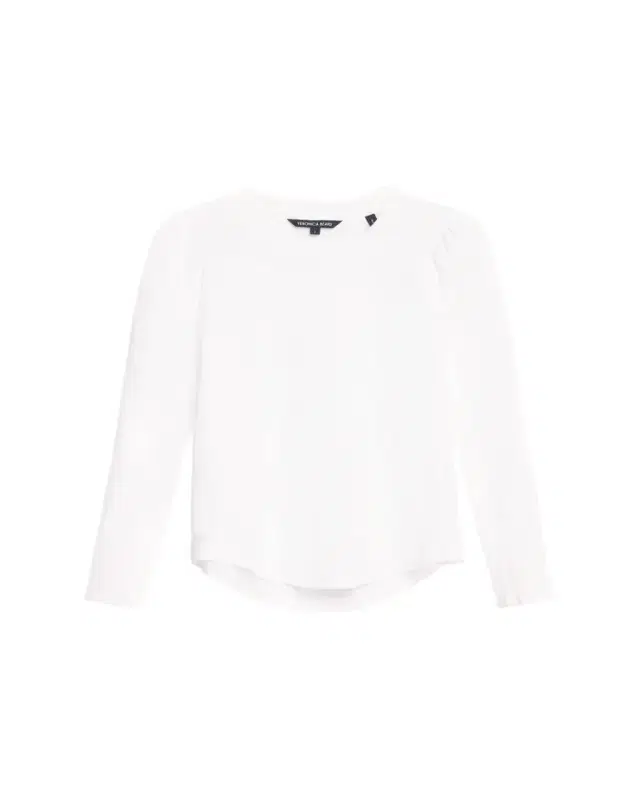 Veronica Beard Mason Long-Sleeve Baseball Tee