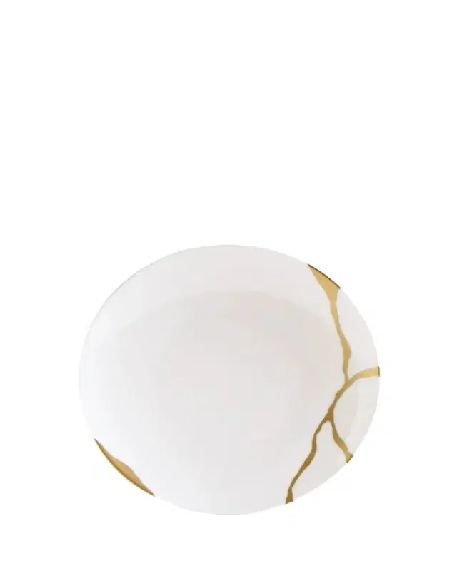 Bernardaud Kintsugi Coupe Salad Plate, 8.5"
