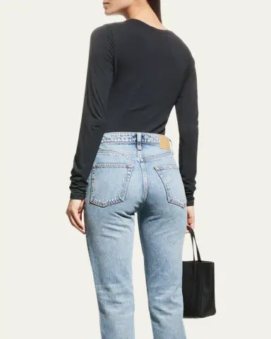 Rag & Bone Luca Slim Long-Sleeve Tee | Thumbnail 3
