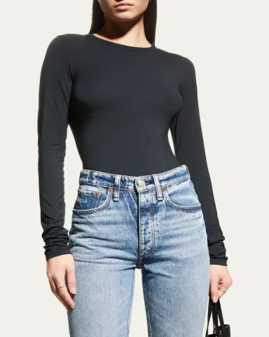 Rag & Bone Luca Slim Long-Sleeve Tee | Thumbnail 4