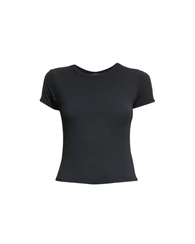 rag & bone Luca Slim Short-Sleeve Baby Tee