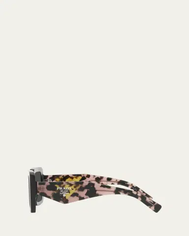Prada Square Acetate Sunglasses | Thumbnail 3