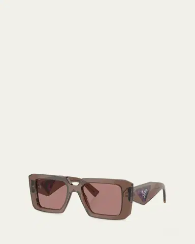 Prada Square Acetate Sunglasses | Thumbnail 5