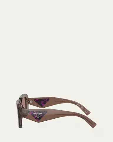 Prada Square Acetate Sunglasses | Thumbnail 6