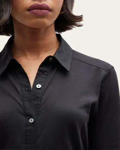 Theory Riduro Organic Cotton Button-Up Shirt | Thumbnail 5 Theory Riduro Organic Cotton Button-Up Shirt | Thumbnail 5