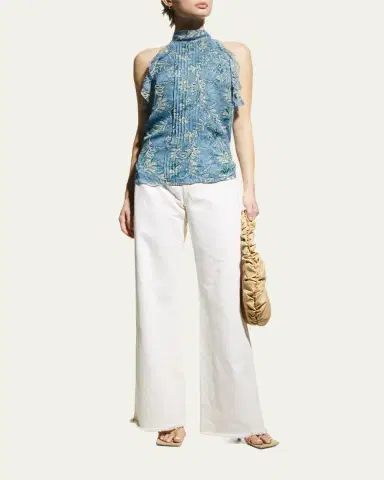 Veronica Beard Taylor Wide-Leg Jeans | Thumbnail 2 Veronica Beard Taylor Wide-Leg Jeans | Thumbnail 2