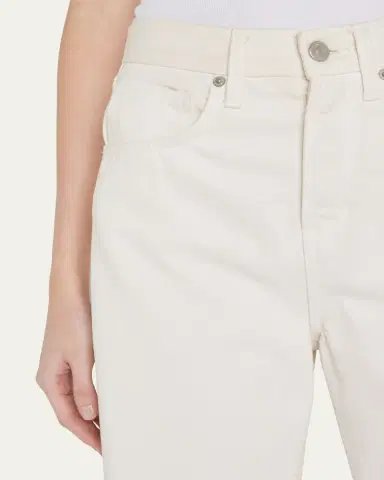 Veronica Beard Taylor Wide-Leg Frayed Jeans | Thumbnail 5 Veronica Beard Taylor Wide-Leg Frayed Jeans | Thumbnail 5