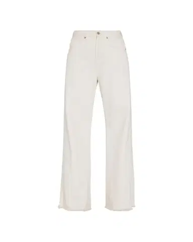Veronica Beard Taylor Wide-Leg Frayed Jeans | Thumbnail 1 Veronica Beard Taylor Wide-Leg Frayed Jeans | Thumbnail 1
