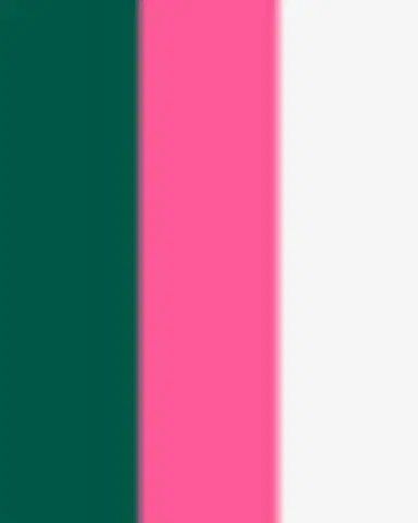 Bea Bongiasca Drop-Cut Rock Crystal Duo Colored Ring in Evergreen and Bubble Gum Pink Enamel | Thumbnail 5 Bea Bongiasca Drop-Cut Rock Crystal Duo Colored Ring in Evergreen and Bubble Gum Pink Enamel | Thumbnail 5