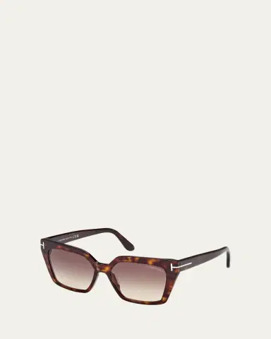 Tom Ford Havana Acetate Cat-Eye Sunglasses | Thumbnail 2 Tom Ford Havana Acetate Cat-Eye Sunglasses | Thumbnail 2