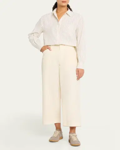 rag & bone Maxine Striped Button-Front Shirt | Thumbnail 6