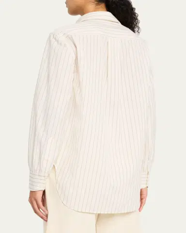 rag & bone Maxine Striped Button-Front Shirt | Thumbnail 7