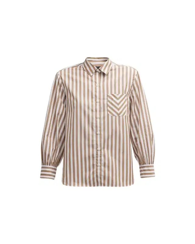 rag & bone Maxine Striped Button-Front Shirt