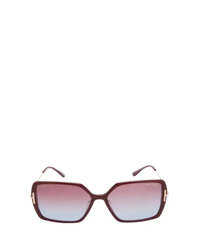 TOM FORD Joanna Mixed-Media Butterfly Sunglasses