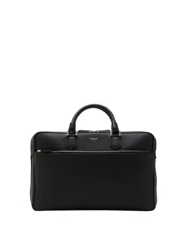 Serapian Men's Leather Double Briefcase | Thumbnail 1