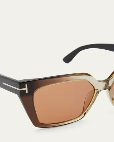 Tom Ford Winona Acetate T-Logo Cat-Eye Sunglasses | Thumbnail 4 Tom Ford Winona Acetate T-Logo Cat-Eye Sunglasses | Thumbnail 4