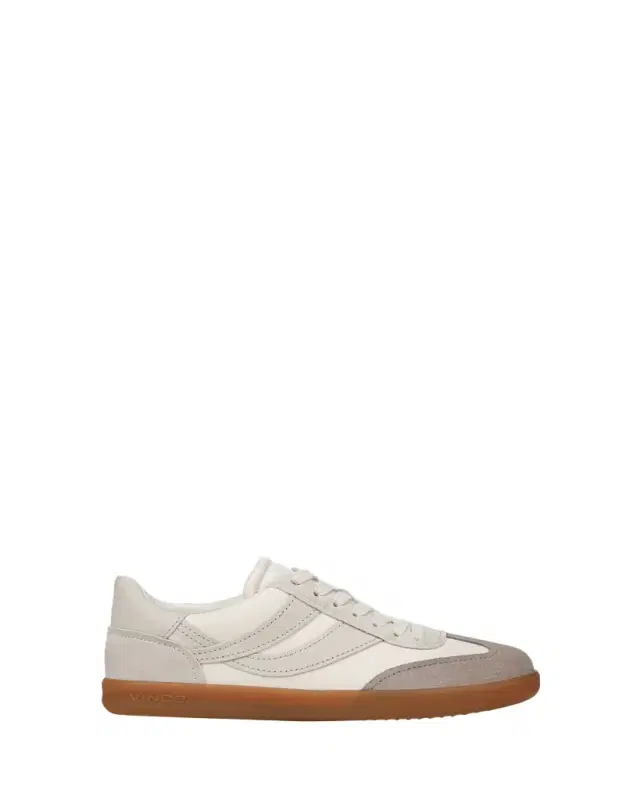 Vince Oasis Mixed Leather Retro Sneakers