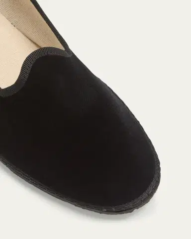 Vibi Venezia Velvet Slip-On Ballerina Loafers | Thumbnail 5