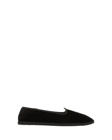Vibi Venezia Velvet Slip-On Ballerina Loafers | Thumbnail 1