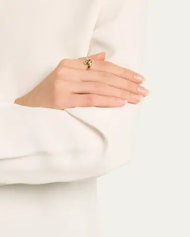 Bea Bongiasca 9K Yellow Gold Jumbo Wave Ring | Thumbnail 2 Bea Bongiasca 9K Yellow Gold Jumbo Wave Ring | Thumbnail 2