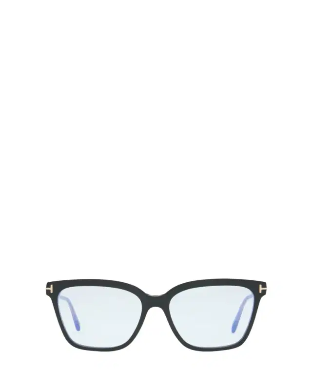 TOM FORD Blue Blocking Two-Tone Acetate Square Glasses