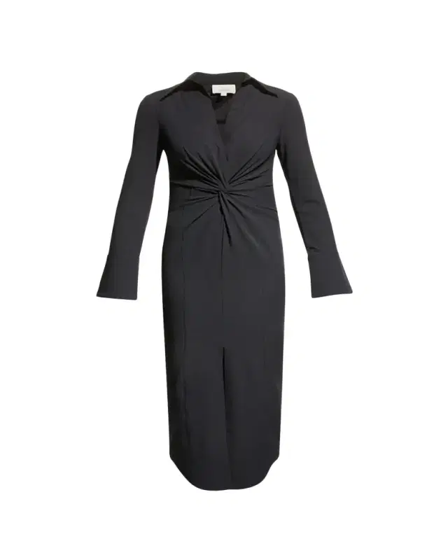 Cinq à Sept Mckenna Collared Midi Dress