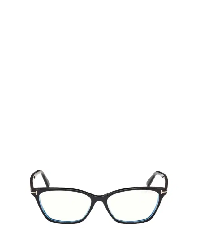 TOM FORD Blue Blocking Sleek Acetate Cat-Eye Glasses