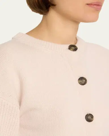Yves Salomon Cashmere Wool Button-Front Cardigan | Thumbnail 5 Yves Salomon Cashmere Wool Button-Front Cardigan | Thumbnail 5