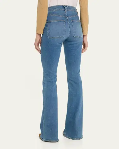 Veronica Beard Beverly Skinny Flare Patch Pocket Jeans | Thumbnail 3 Veronica Beard Beverly Skinny Flare Patch Pocket Jeans | Thumbnail 3