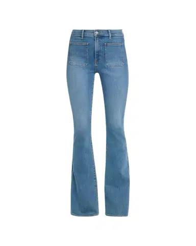 Veronica Beard Beverly Skinny Flare Patch Pocket Jeans | Thumbnail 1 Veronica Beard Beverly Skinny Flare Patch Pocket Jeans | Thumbnail 1