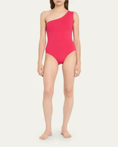 Eres Effigie One-Shoulder One-Piece Swimsuit | Thumbnail 6