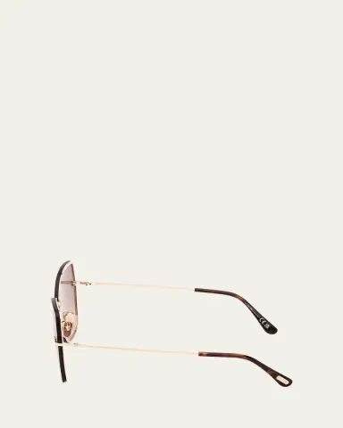 Tom Ford Nickie Metal Butterfly Sunglasses | Thumbnail 3 Tom Ford Nickie Metal Butterfly Sunglasses | Thumbnail 3