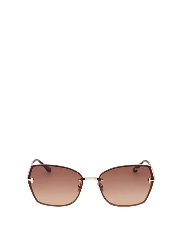 TOM FORD Nickie Metal Butterfly Sunglasses