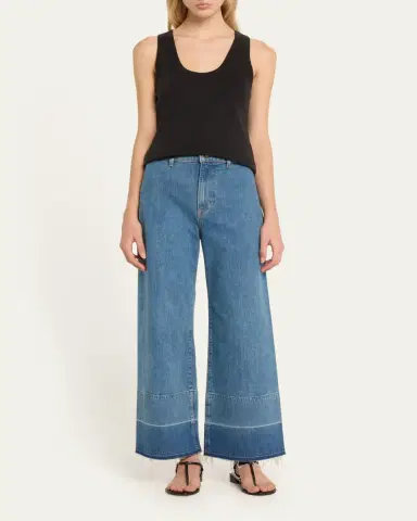 Veronica Beard Birke Scoop-Neck Tank Top | Thumbnail 2