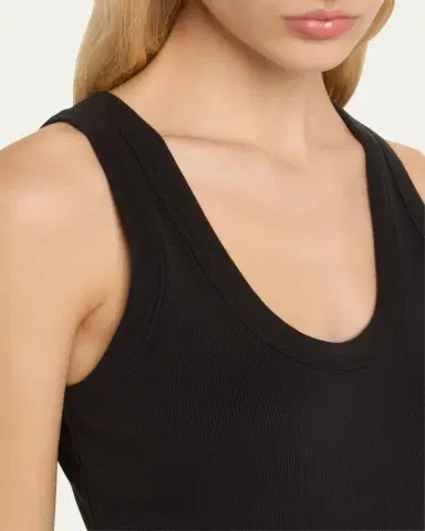 Veronica Beard Birke Scoop-Neck Tank Top | Thumbnail 5