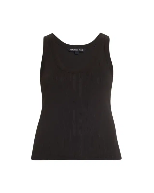 Veronica Beard Birke Scoop-Neck Tank Top