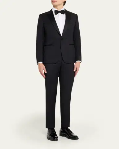 Zegna Men's Wool Evening Suit | Thumbnail 2 Zegna Men's Wool Evening Suit | Thumbnail 2