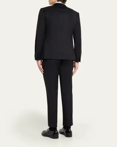Zegna Men's Wool Evening Suit | Thumbnail 3 Zegna Men's Wool Evening Suit | Thumbnail 3