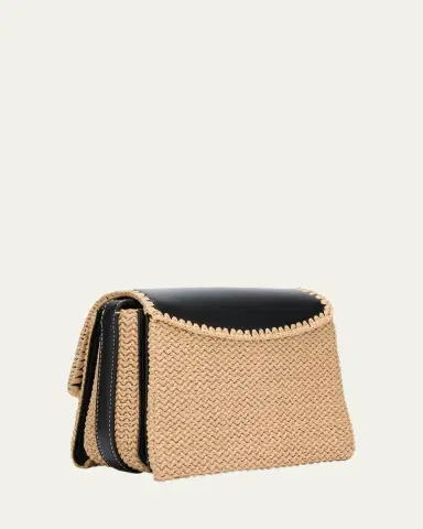 3.1 Phillip Lim ID Flap Raffia Shoulder Bag | Thumbnail 3