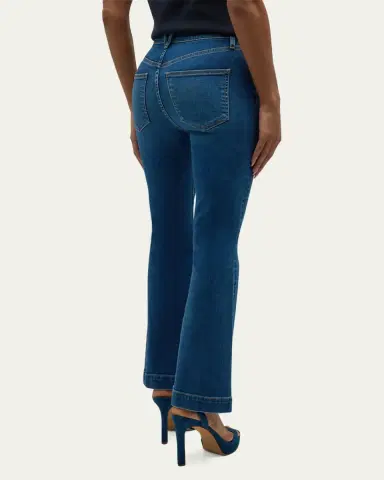 Veronica Beard Carson Ankle Flare Jeans | Thumbnail 3 Veronica Beard Carson Ankle Flare Jeans | Thumbnail 3