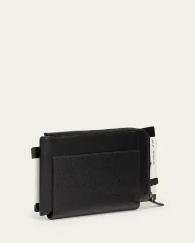 Balenciaga Men's Passport Zip Wallet with Strap | Thumbnail 3 Balenciaga Men's Passport Zip Wallet with Strap | Thumbnail 3