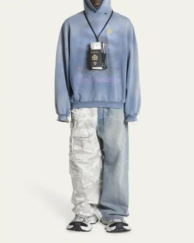 Balenciaga Men's Passport Zip Wallet with Strap | Thumbnail 5 Balenciaga Men's Passport Zip Wallet with Strap | Thumbnail 5